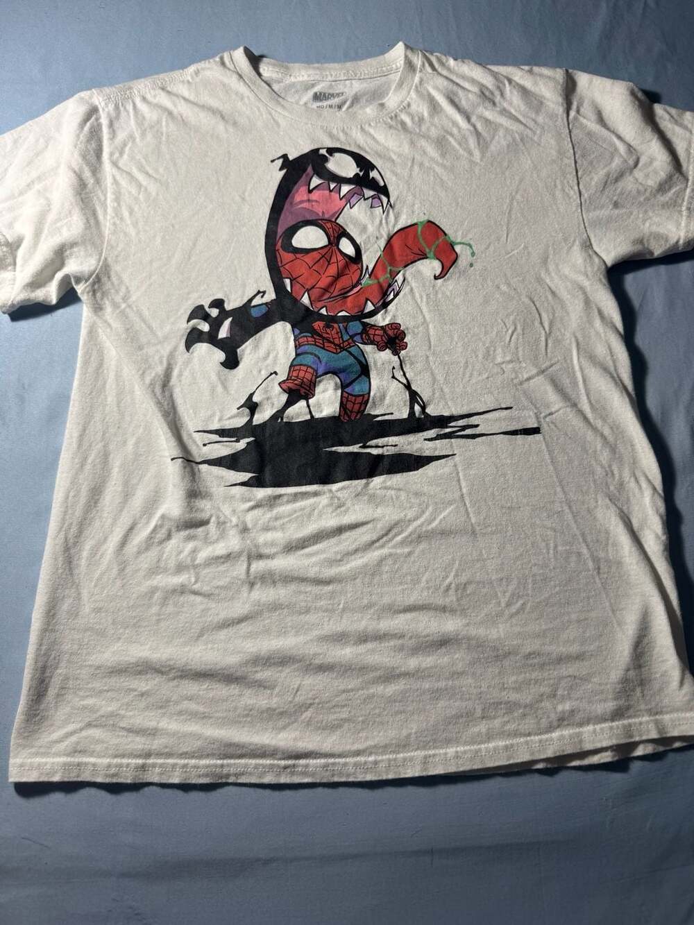Marvel Spider-Man Venom Graphic T-Shirt Size Medium